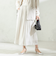 《予約》〈手洗い可能〉カッセン パウダー サテン スカート パンツ