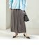 《予約》〈手洗い可能〉カッセン パウダー サテン スカート パンツ
