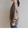 quaranciel:〈手洗い可能〉透かし編み スキッパー ニット プルオーバー