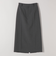 《予約》quaranciel:〈洗濯機可能〉ベルトデザイン Iライン スラックス スカート