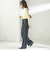 《予約》〈手洗い可能〉ヴィンテージ ライク デニム タック パンツ