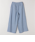 《予約》quaranciel:〈洗濯機可能〉タック ワイド イージー パンツ