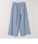《予約》quaranciel:〈洗濯機可能〉タック ワイド イージー パンツ