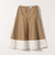 《予約》SHIPS any:〈洗濯機可能〉チノ バック ジップ フレア スカート