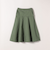 《予約》SHIPS any:〈洗濯機可能〉チノ バック ジップ フレア スカート