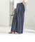 《予約》〈手洗い可能〉ルーズ デニム ポケット デザイン パンツ