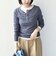 SHIPS Colors:〈手洗い可能〉シアー ドライタッチ ヘンリーネック TEE◇