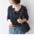 SHIPS Colors:〈手洗い可能〉シアー ドライタッチ ヘンリーネック TEE◇