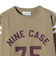 《予約》NINE CASE:〈洗濯機可能〉七分袖 フットボール TEE