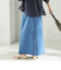 《予約》NINE CASE:〈洗濯機可能〉デニム スカート