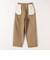 《予約》SHIPS any:〈洗濯機可能〉チノ ハイウエスト セミワイド パンツ