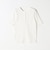 quaranciel:〈洗濯機可能〉テレコ リブ クルー ヘンリー 2way ハーフスリーブ TEE