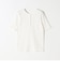 quaranciel:〈洗濯機可能〉テレコ リブ クルー ヘンリー 2way ハーフスリーブ TEE
