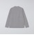 【WEB限定】SHIPS: 防シワ・吸水速乾 Drymix(R) モックネック ロングスリーブ Tシャツ