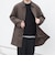 〈撥水加工〉タスラン SOLOTEX(R) ステンカラー コート 26AW◇