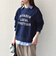 SHIPS Colors:〈洗濯機可能〉サガラ 刺繍 スウェット◇