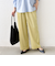《予約》SHIPS Colors:〈手洗い可能〉ワッシャー サテン イージー パンツ◆