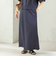 《予約》【SHIPS別注】SLOANE:〈手洗い可能〉マキシ丈 スカート