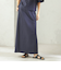 《予約》【SHIPS別注】SLOANE:〈手洗い可能〉マキシ丈 スカート