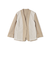 《予約》〈手洗い可能〉カラミ ノーラペル ジャケット