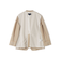 《予約》〈手洗い可能〉カラミ ノーラペル ジャケット