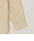 SHIPS any:〈洗濯機可能〉コットン/リネン ストライプ バンドカラー シャツ 26SS◆