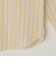 SHIPS any:〈洗濯機可能〉コットン/リネン ストライプ バンドカラー シャツ 26SS◆