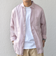 SHIPS any:〈洗濯機可能〉ピュアリネン レギュラーカラー シャツ 26SS◆