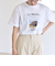 《予約》ANGE IN DISGUISE:〈手洗い可能〉コットン フォト & ロゴ TEE 26SS
