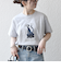 《予約》【SHIPS any別注】Collegiate Pacific:〈洗濯機可能〉V ガゼット プリント & 刺繍 Tシャツ