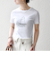 《予約》【SHIPS any別注】PETIT BATEAU: ロゴ プリント コンパクト TEE 26SS