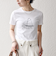 《予約》【SHIPS any別注】PETIT BATEAU: ロゴ プリント コンパクト TEE 26SS