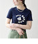 《予約》【SHIPS any別注】PETIT BATEAU: ロゴ プリント コンパクト TEE 26SS