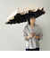《予約》assa:BODYWRAP フリル 折り畳み傘 (晴雨兼用・親骨55cm)◆