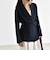 《予約》quaranciel:〈手洗い可能〉リングベルト ライト テーラード ジャケット