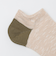 ANONYMOUS: 3カラー スラブ アンクル ソックス