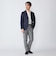 SHIPS:〈手洗い可能〉INFITEX 2WAY ストレッチ スラックス