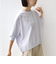 《予約》【WEB限定】〈接触冷感 / 洗濯機可能〉オーガニック コットン 裾 ドロスト トップス