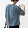 《予約》【WEB限定】マルチ ボーダー 5分袖 TEE