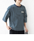 《予約》【WEB限定】マルチ ボーダー 5分袖 TEE