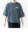 《予約》【WEB限定】マルチ ボーダー 5分袖 TEE