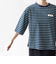 《予約》【WEB限定】マルチ ボーダー 5分袖 TEE