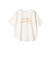 《予約》【SHIPS別注】81BRANCA: 5分袖 ロゴ TEE
