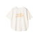 《予約》【SHIPS別注】81BRANCA: 5分袖 ロゴ TEE