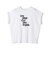 　《一部予約》メルティ コットン プリント ロゴ ショート スリーブ Tシャツ