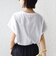 　《一部予約》メルティ コットン プリント ロゴ ショート スリーブ Tシャツ