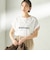 《一部追加予約》メルティ コットン プリント ロゴ ショート スリーブ Tシャツ