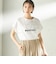 《一部追加予約》メルティ コットン プリント ロゴ ショート スリーブ Tシャツ