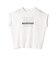 　《一部予約》メルティ コットン プリント ロゴ ショート スリーブ Tシャツ