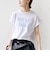 《一部追加予約》メルティ コットン プリント ロゴ ショート スリーブ Tシャツ